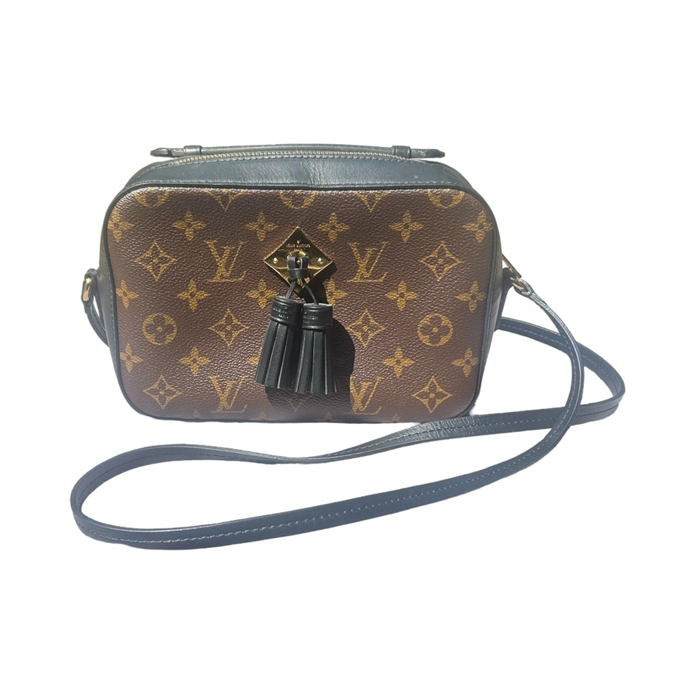Authentic Louis Vuitton Monogram Saintonge Crossbody Bag (Style M43555)